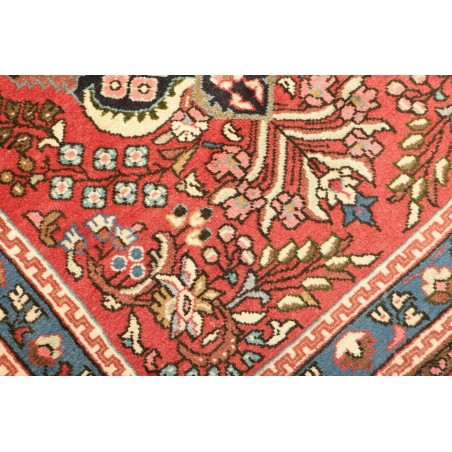 Tappeto Hamadan Persia rosso giallo 110x166