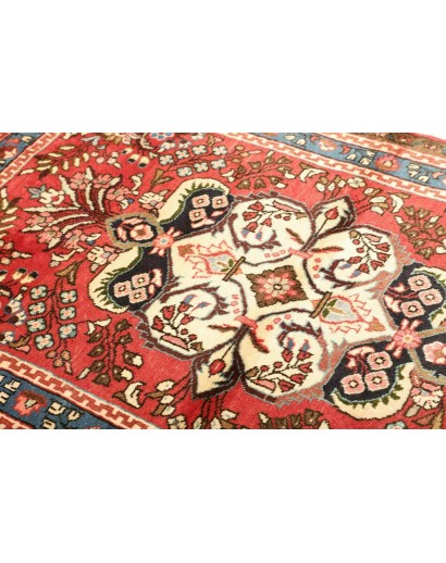 Tappeto Hamadan Persia rosso giallo 110x166