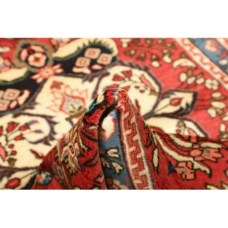 Tappeto Hamadan Persia rosso giallo 110x166