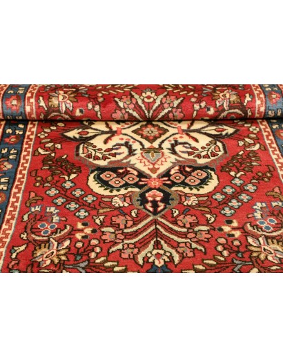 Tappeto Hamadan Persia rosso giallo 110x166