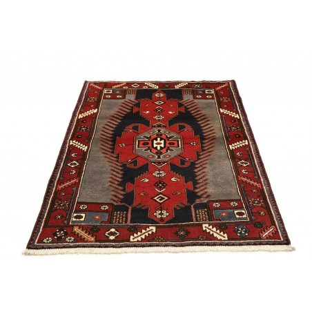 Tappeto Hamadan Persia marrone 108x150