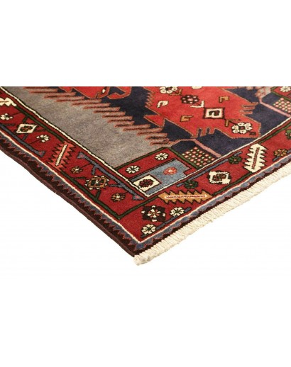 Tappeto Hamadan Persia marrone 108x150