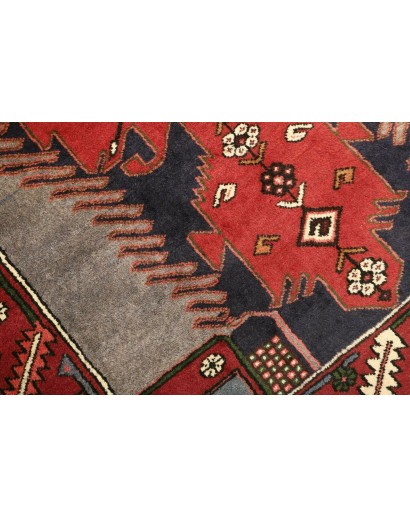 Tappeto Hamadan Persia marrone 108x150