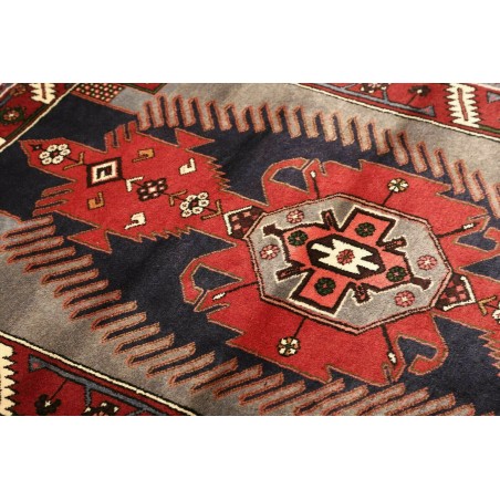 Tappeto Hamadan Persia marrone 108x150