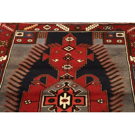 Tappeto Hamadan Persia marrone 108x150