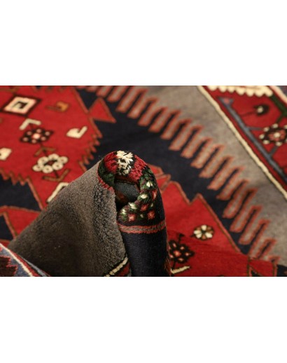 Tappeto Hamadan Persia marrone 108x150