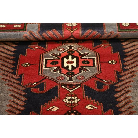 Tappeto Hamadan Persia marrone 108x150