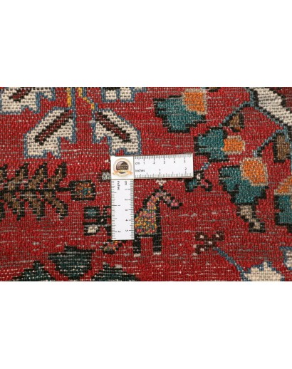 Tappeto Hamadan Persia marrone 108x150