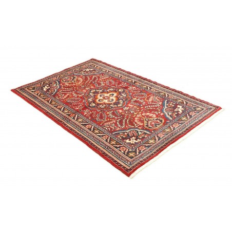 Tappeto Hamadan Persia marrone grigio 107x165