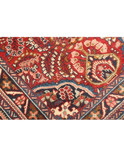 Tappeto Hamadan Persia marrone grigio 107x165