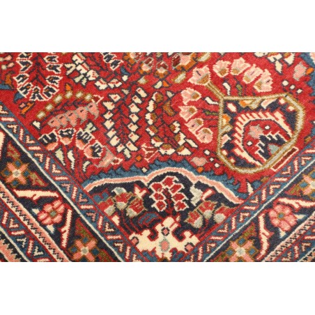 Tappeto Hamadan Persia marrone grigio 107x165