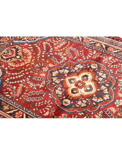 Tappeto Hamadan Persia marrone grigio 107x165
