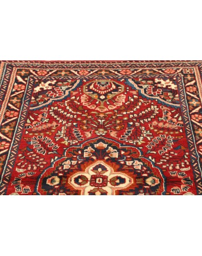 Tappeto Hamadan Persia marrone grigio 107x165