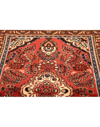 Tappeto Hamadan Persia rosso giallo 105x158