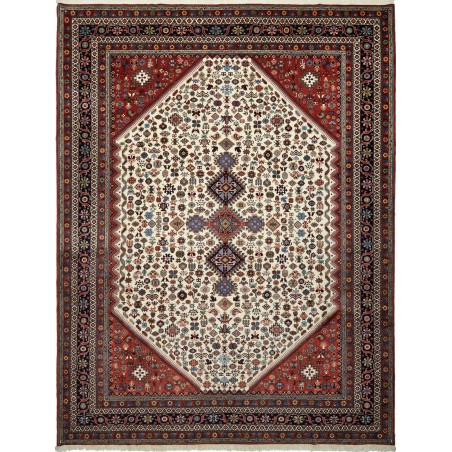 Tappeto Kaschkuli Persia grigio bianco 303x397