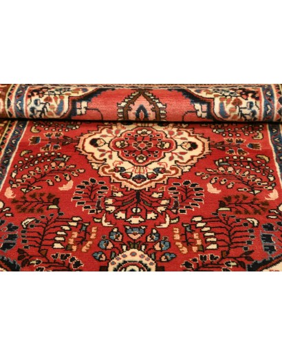 Tappeto Hamadan Persia rosso giallo 105x158