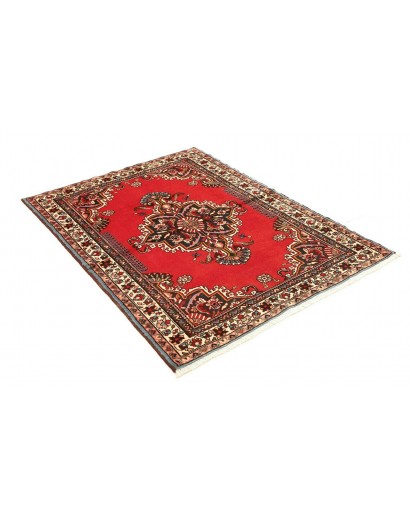 Tappeto Hamadan Persia marrone grigio 111x143