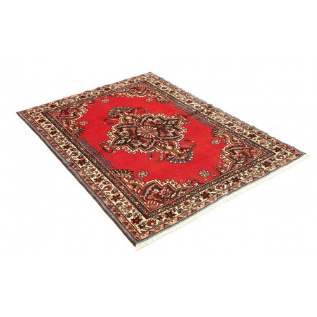 Tappeto Hamadan Persia marrone grigio 111x143