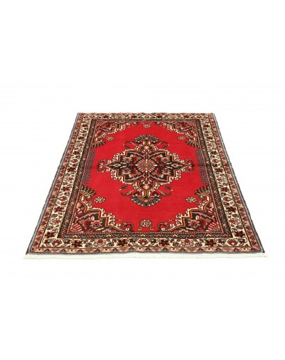Tappeto Hamadan Persia marrone grigio 111x143