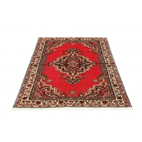 Tappeto Hamadan Persia marrone grigio 111x143