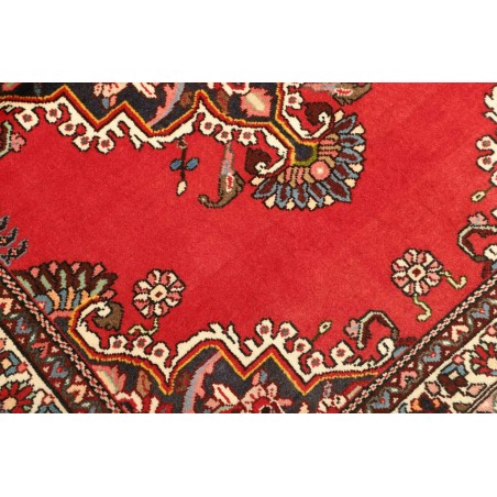 Tappeto Hamadan Persia marrone grigio 111x143