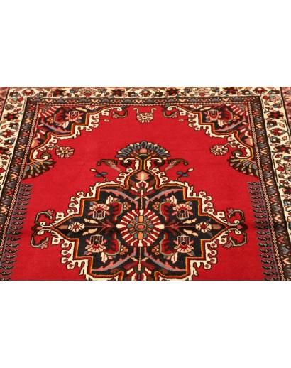 Tappeto Hamadan Persia marrone grigio 111x143
