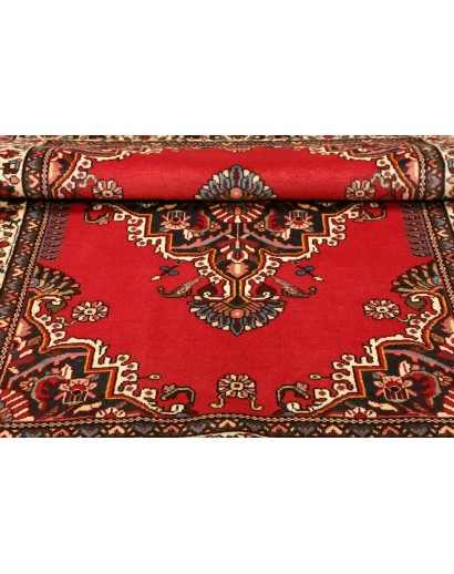 Tappeto Hamadan Persia marrone grigio 111x143