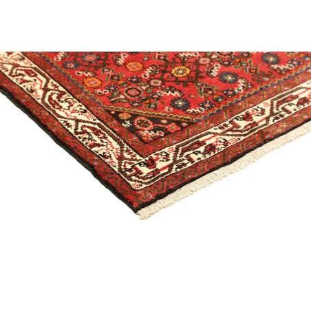 Tappeto Hamadan Persia marrone giallo 105x154