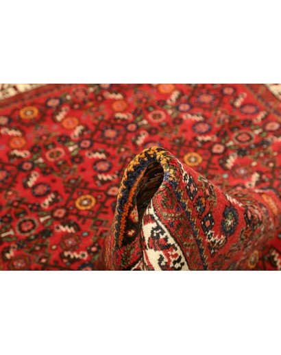 Tappeto Hamadan Persia marrone giallo 105x154