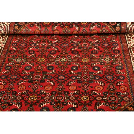 Tappeto Hamadan Persia marrone giallo 105x154