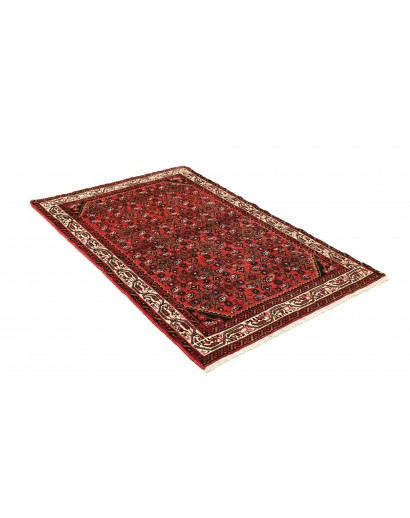 Tappeto Hamadan Persia blu giallo 104x157