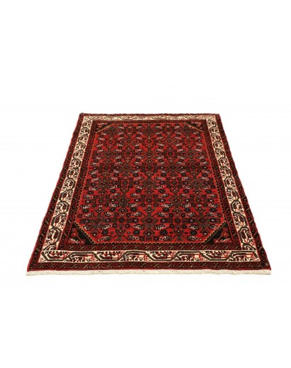 Tappeto Hamadan Persia blu giallo 104x157