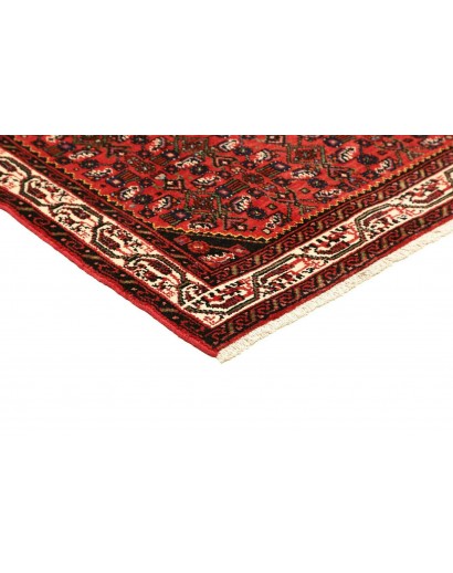 Tappeto Hamadan Persia blu giallo 104x157