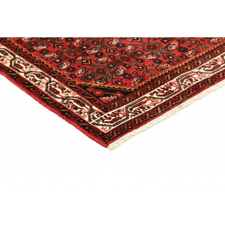 Tappeto Hamadan Persia blu giallo 104x157