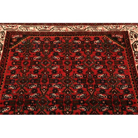 Tappeto Hamadan Persia blu giallo 104x157