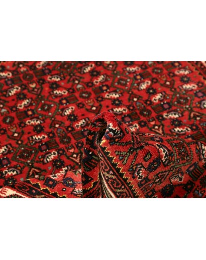 Tappeto Hamadan Persia blu giallo 104x157