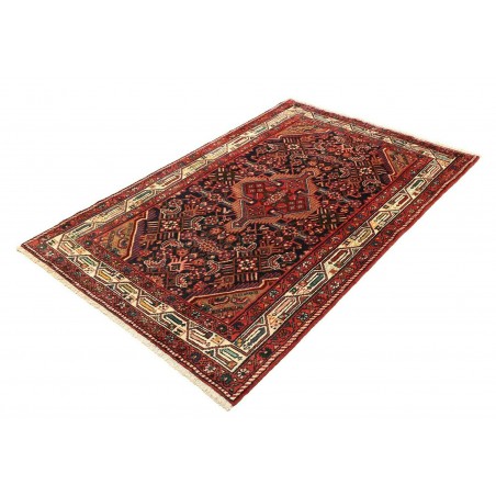 Tappeto Hamadan Persia grigio marrone 112x175
