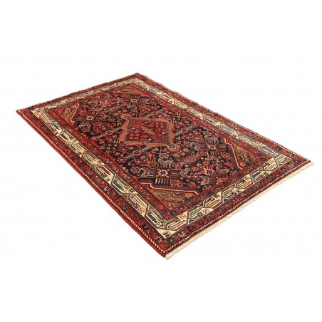 Tappeto Hamadan Persia grigio marrone 112x175