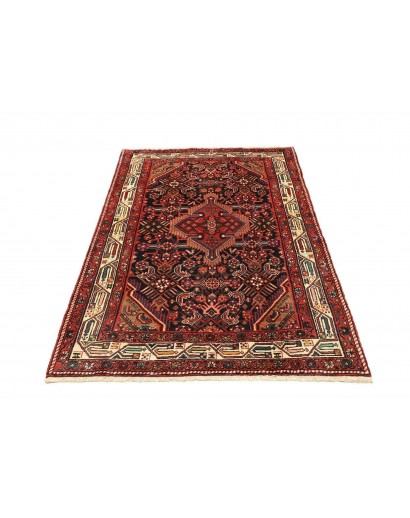 Tappeto Hamadan Persia grigio marrone 112x175