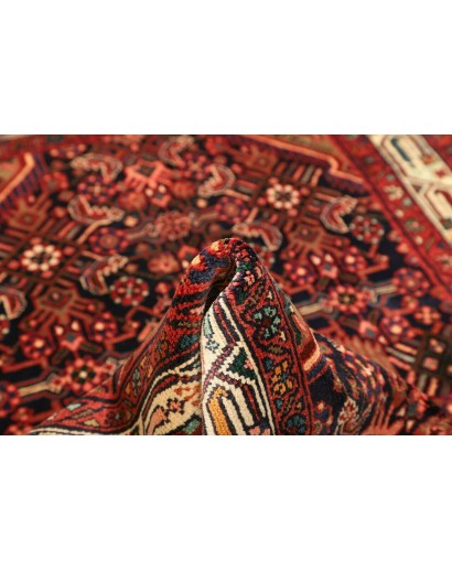 Tappeto Hamadan Persia grigio marrone 112x175
