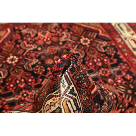 Tappeto Hamadan Persia grigio marrone 112x175