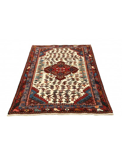 Tappeto Hamadan Persia marrone beige 103x162