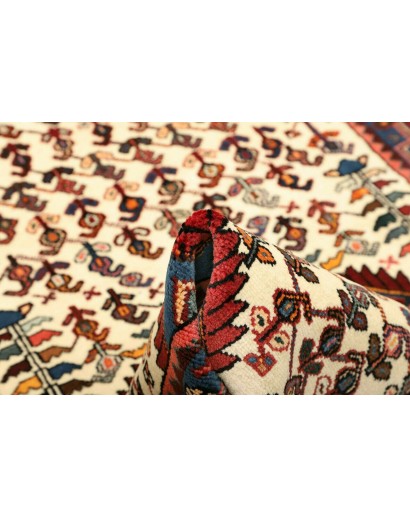 Tappeto Hamadan Persia marrone beige 103x162
