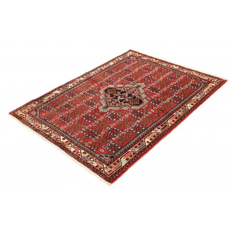 Tappeto Hamadan Persia marrone grigio 108x148