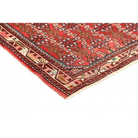 Tappeto Hamadan Persia marrone grigio 108x148