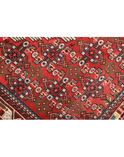 Tappeto Hamadan Persia marrone grigio 108x148