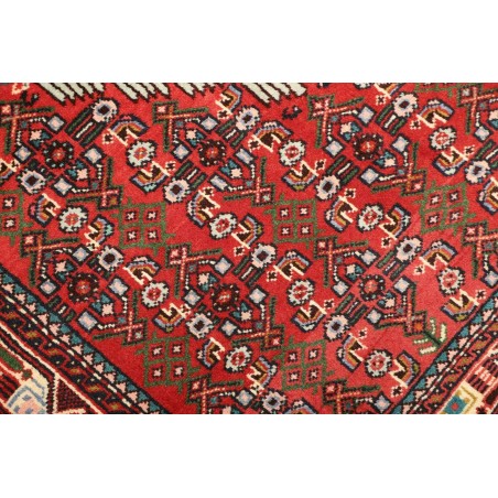 Tappeto Hamadan Persia marrone grigio 108x148