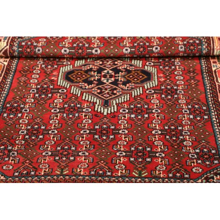 Tappeto Hamadan Persia marrone grigio 108x148