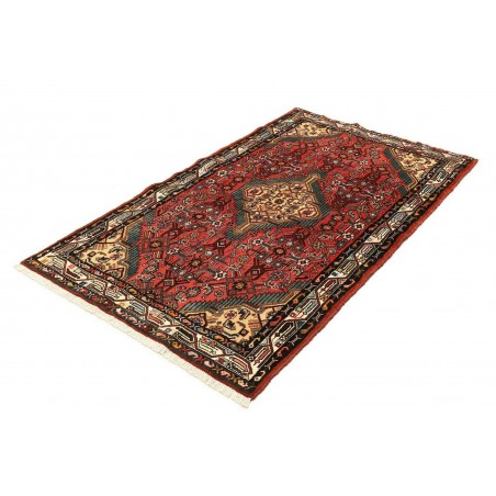 Tappeto Hamadan Persia grigio marrone 103x168