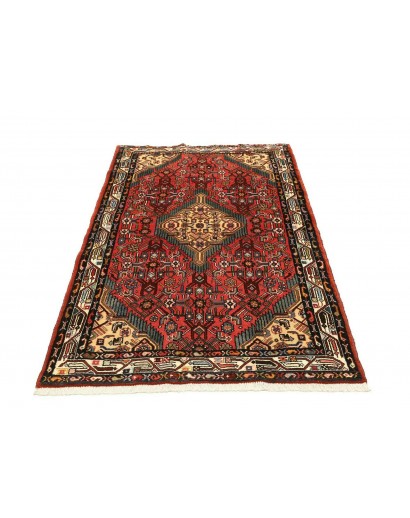 Tappeto Hamadan Persia grigio marrone 103x168
